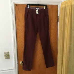Men's Barneys slacks - Red/Brown